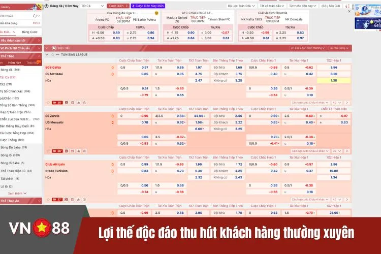 Lợi thế độc đáo thu hút khách hàng thường xuyên