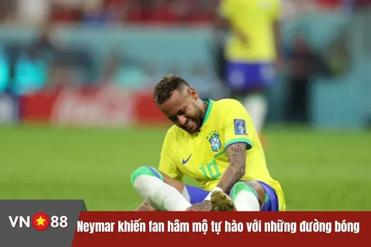 Neymar khiến fan hâm mộ tự hào với những đường bóng chuẩn xác
