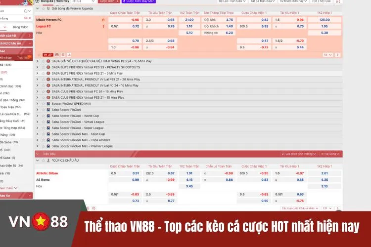 Tìm hiểu chung về thể thao VN88