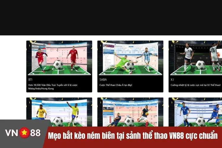 Mẹo bắt kèo ném biên tại sảnh thể thao VN88 cực chuẩn